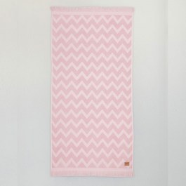 Beach Towel Vida Jacquard Pink Nima PINK