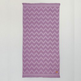 Πετσέτα Θαλάσσης Vida Jacquard Purple Nima PURPLE