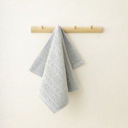 Kitchen Towel Label Classy Grey Nima GREY