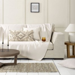 Throw Iris Light Beige Nima LIGHT BEIGE