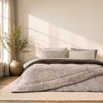 Κουβερτοπάπλωμα Leone Beige-Brown Nima