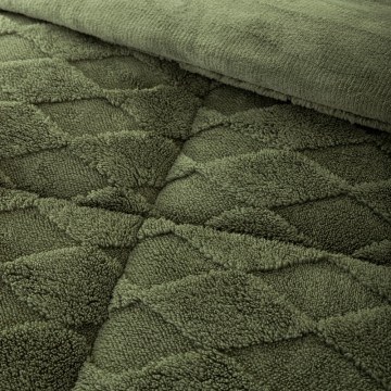 Κουβερτοπάπλωμα Snug Dark Green Nima