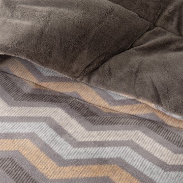 Κουβερτοπάπλωμα Tempo Grey-Beige Grey-Beige Nima