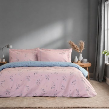 Duvet Cover Elisa (Set of 2) Pink-Blue Nima