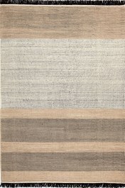 Carpet Tres Stripes Black-Beige 200X300 Nani Marquina BLACK-BEIGE