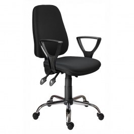 Office Chair Asyn/CR D2 01-00-1761 Black BLACK