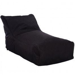 ΠουD Sunbed Bloom 01-00-3342 Waterproof 106x70x61cm Black BLACK