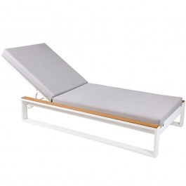 Sunbed Calabria 01-00-3201 83x192x37cm White WHITE