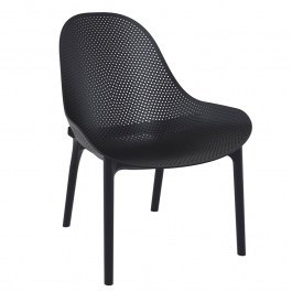 Καρέκλα Sky Lounge 01-00-2478 71x60x83cm Black BLACK
