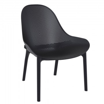 Καρέκλα Sky Lounge 01-00-2478 71x60x83cm Black