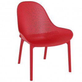 Καρέκλα Sky Lounge 01-00-2480 71x60x83cm Red RED