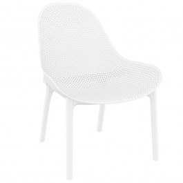 Καρέκλα Sky Lounge 01-00-2482 71x60x83cm White WHITE