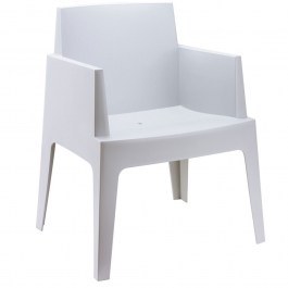 Πολυθρόνα Box 01-00-2541 58x65x80cm White WHITE