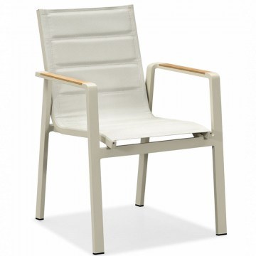 Πολυθρόνα Nofi 2.0 01-00-3089 (680198) 59,5x64x87cm Beige-Teak