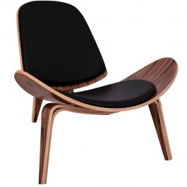 Armchair Lounge Superior 01-00-3297 83x89x76cm Black-Walnut BLACK-WALNUT