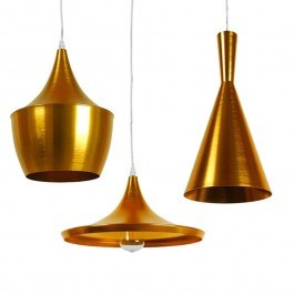 Ceiling Lamp Shanghai 01678 (Set of 3pcs) 3xE27 D24+37+18cm Gold GloboStar GOLD