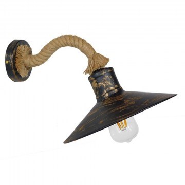 Φωτιστικό Τοίχου-Απλίκα Brasta 01131 Bronze GloboStar