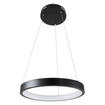 Φωτιστικό Οροφής Nemesis 61155 Led 30W Φ40cm Black GloboStar