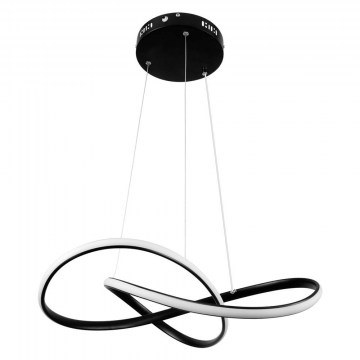 Ceiling Lamp Dexter 61049 Led 72W D53cm Black GloboStar
