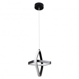 Φωτιστικό Οροφής Rose 61064 Led 22W  24x22x24cm Black GloboStar BLACK