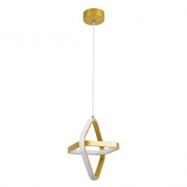 Φωτιστικό Οροφής Rose 61066 Led 22W 24x22x24cm Gold GloboStar GOLD