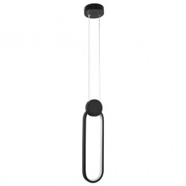 Φωτιστικό Οροφής Ildi 61088 Led 12W 10x2,3x38cm Black GloboStar BLACK
