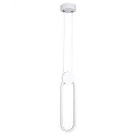 Φωτιστικό Οροφής Ildi 61089 Led 12W 10x2,3x38cm White GloboStar WHITE