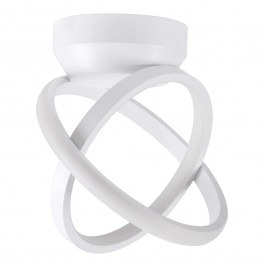Φωτιστικό Οροφής - Πλαφονιέρα Amelia 61053 Led 20W  24,5x16x25cm White GloboStar WHITE