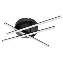 Φωτιστικό Οροφής - Πλαφονιέρα Draco 61093 Led 45W 50x11cm Black GloboStar BLACK