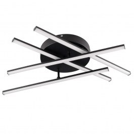 Φωτιστικό Οροφής - Πλαφονιέρα Draco 61095 Led 60W 60x11cm Black GloboStar BLACK