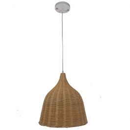 Φωτιστικό Οροφής Bahamas 01203 1xΕ27 Φ45x47cm Beige GloboStar BEIGE