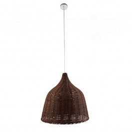 Φωτιστικό Οροφής Bahamas 01368 1xΕ27 Φ45x47cm Dark-Brown GloboStar DARK BROWN