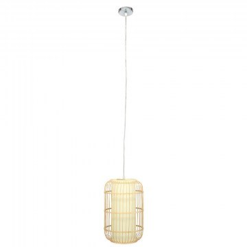 Ceiling Lamp De Paris 00893 1xΕ27 D25x42cm Beige GloboStar