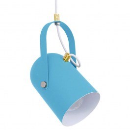 Φωτιστικό Οροφής Hazel 00927 1xΕ27 Φ12x27cm Ciel Matt GloboStar CIEL