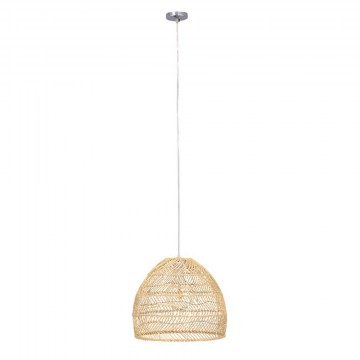 Φωτιστικό Οροφής Malibu 00973 1xΕ27 Φ40x35cm Beige GloboStar