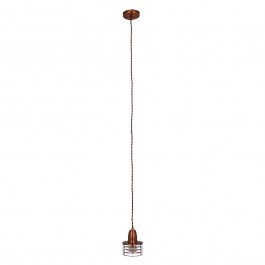 Φωτιστικό Οροφής Manhattan 01453 1xΕ27 Φ11x14cm Copper GloboStar COPPER