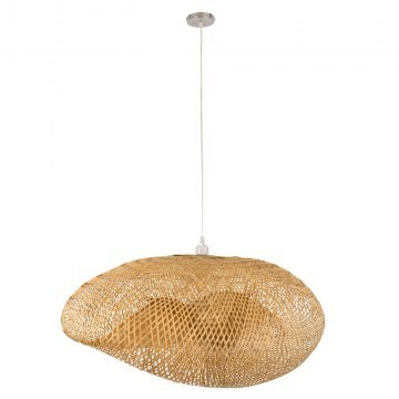 Φωτιστικό Οροφής Mexico 00721 1xΕ27 105x84x38cm Beige GloboStar