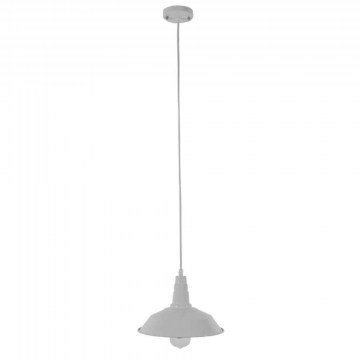Ceiling Lamp Ray 01044 1xΕ27 D26x25cm White GloboStar