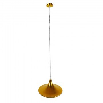 Φωτιστικό Οροφής Shanghai 01545 1xΕ27 Φ37x20cm Gold GloboStar