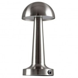 Table Lamp Rechargeable Coco 76510 Led D10cm 22cm Silver GloboStar SILVER