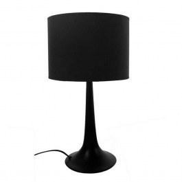 Φωτιστικό Επιτραπέζιο Ambrosia 01394 1xE27 Φ25cm Black GloboStar BLACK