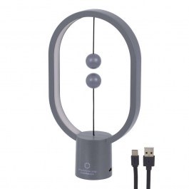 Φωτιστικό Γραφείου Magnet 76545 Led 15W 14x5,5x24,8cm Grey GloboStar GREY