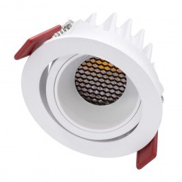 Φωτιστικό Οροφής - Σποτ Χωνευτό Leo-R 60285 10W Led Φ8,5x6,6cm White GloboStar WHITE