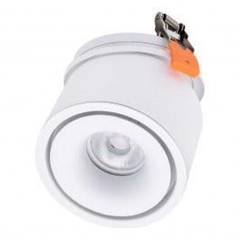 Φωτιστικό Οροφής - Σποτ Χωνευτό Omega-R 60294 12W Led Φ10x8,2cm White GloboStar WHITE