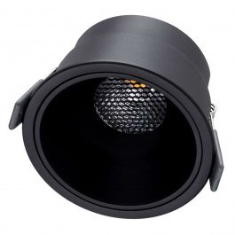 Φωτιστικό Οροφής - Σποτ Χωνευτό Pluto-B 60263 15W Led Φ10,4x6,5cm Black GloboStar BLACK