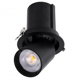 Ceiling Lamp - Recessed Spot Virgo-B 60312 Led 20W Φ13,5x14cm Black GloboStar BLACK