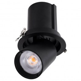Ceiling Lamp - Recessed Spot Virgo-B 60313 Led 20W Φ13,5x14cm Black GloboStar BLACK