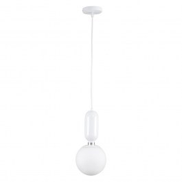 Ceiling Lamp Maverick 00944 E27 Φ15x15cm White GloboStar WHITE