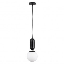 Ceiling Lamp Maverick 00945 E27 Φ15x15cm White-Black GloboStar WHITE-BLACK