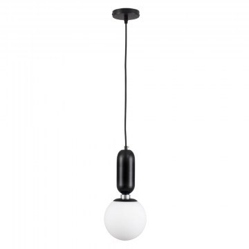 Φωτιστικό Οροφής Maverick 00945 E27 Φ15x15cm White-Black GloboStar